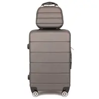 АБС-пластик, масштабных дорожных чемоданов комплекты 360 градусов чемоданы на колесах жесткие багажные сумки 24/28/32 дюйма комплекты класса люкс на колесах Экстра большой чемодан