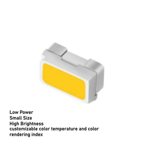 3v 3014 साइड-एमिटिंग 2958k सफेद रंग उच्च चमक ऑटोमोटिव-ग्रेड स्ड चिप 20-24lm - Product Image 2