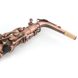 ヴィンテージプロフェッショナルアルトサックス（E♭調、マットレッド）、初心者＆演奏者向け - Product Image 6