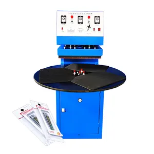 Hete Verkoop Fabriek Directe Hardware Blisterverpakking Mini Blister Kaart Batterij Warmte Sealingroterende Verpakkingsmachines