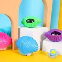 Nouveauté : Jouet anti-stress en forme de coquillage miniature en TPR, boule à eau à presser pour enfants de 5 à 7 ans
