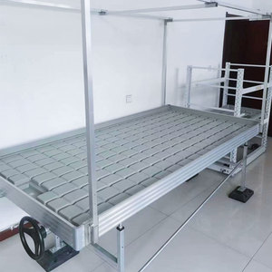 Greenhouse Fodder Hydroponic Float Trays Plastic Rolling Benches 4x8 Flood And Drain Tray Hydroponics 2x4 Seed Tray Ebb