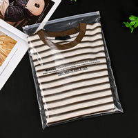 Sac à fermeture éclair en plastique GRS imperméable et givré pour l'emballage des vêtements, impression de logo personnalisée, recyclable, couleurs personnalisables