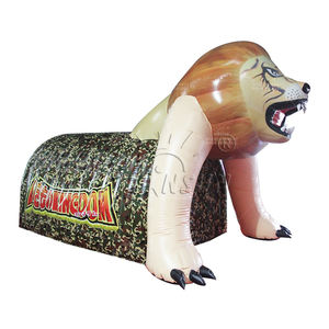 WINSUN <b>Inflatable</b> Tent Lion Head-Style <b>Inflatable</b> Tent Air Tent - Product Image 1