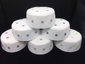 Venta al por mayor de gorras musulmanas árabes, poliéster duradero, bordado por ordenador, transpirable, de lujo, para hombres, para todas las estaciones, tamaño adulto - Product Image 2