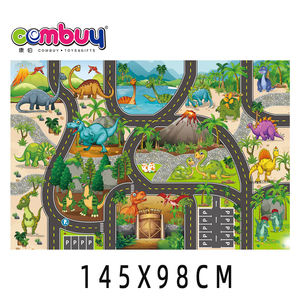 Mondo animale pista tappeto giochi mat mini dinosauro set giocattolo - Product Image 2