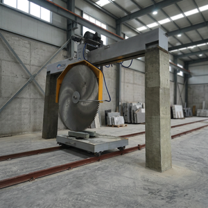 Machine de découpe de pierre industrielle à grande capacité avec scie diamantée pour blocs de pierre - Product Image 1