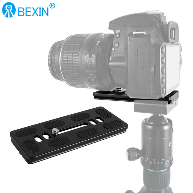 Camera Accessories Universal Aluminum Arca Swiss Tripod Head Quick Release Camera Mount Base Adapter Plate for Tripod Ball Head