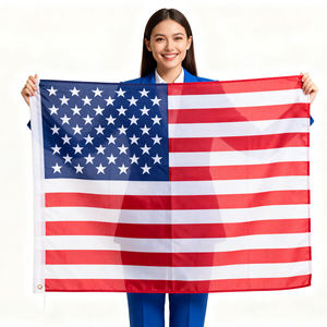 अपने प्रदान किए गए चित्रों के आधार पर 90*150 राष्ट्रीय ध्वज फहराने वाले झंडे और कंपनी के प्रचार झंडे - Product Image 2