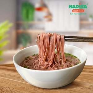 บะหมี่100% ข้าวแท้แบบพรีเมี่ยม, ข้าวเวียดนามนาไดสาบะหมี่ข้าวกล้องอบแห้งอายุการเก็บรักษา24เดือน - Product Image 5