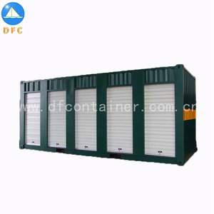 Conteneur de stockage Mobile, livraison gratuite, pour stockage, autonome, avec portes coulissantes, dimensions de 10ft, 20ft, 40 pieds - Product Image 5