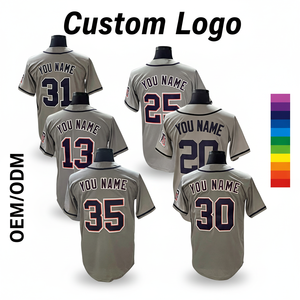 Jersey Baseball Detroit 2026 Abu-abu 30 #   Kerry Carpenter # 31 Riley Greene Gibson Berkualitas Tinggi, Bernapas, Cepat Kering, 100% Poliester - Product Image 1