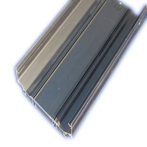 Customized nero anodizzante heatsink shell <span class=keywords><strong>led</strong></span> acquario luce profilo alluminio dissipatore profili di estrusione in alluminio - Product Image 4