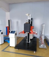 Machine d'essai d'impact pour bagages |   Machine d'essai de chute de valise pour test de résistance aux chutes de sacs, norme ISTA