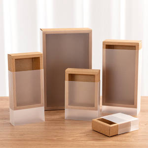 Kraft Rectangle Drawer <strong>Boxes</strong> Mini Crafts Cardboard Present Packaging <strong>Boxes</strong> <strong>for</strong> Business Soap Jewelry Candy <strong>Weeding</strong> Party Favors - Product Image 4