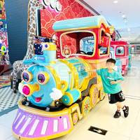 Train électrique sans rails à thème de dessin animé pour enfants - Parcs d'attractions et centres commerciaux