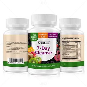 Limpiador de Colon OEM a Base de Hierbas, Limpieza Intestinal de 7 Días, Probióticos, Cápsulas Correctas - Product Image 2