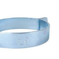 Collier de serrage pour tuyau Cintre de tuyau doublé de caoutchouc Support fixe Accessoires de plomberie Support de tuyau standard