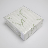 Protecteur de matelas imperméable AOSEN, protecteur de matelas en fibre de bambou, respirant naturel, anti-acariens, housse de matelas lavable