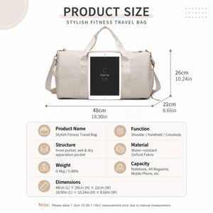 Bolsa Deportiva Personalizada con Logotipo, Impermeable, de Gran Capacidad, para Gimnasio, Viajes, Fitness y Entrenamiento - Product Image 3