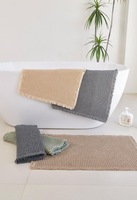 Tapis de bain FIGOO-Waffle absorbant, antidérapant, séchage rapide, doux, épais, pour salle de bain, directement de l'usine