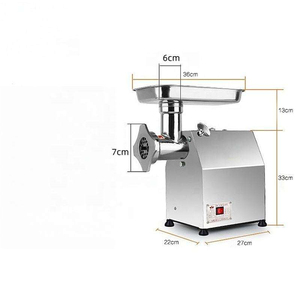 Top Selling Industrial Meat Mincer 220V Pure Copper Core Motor Stainless Steel Commercial Meat Grinder for Bakery <b>Flour</b> Mill Foo - Product Image 3