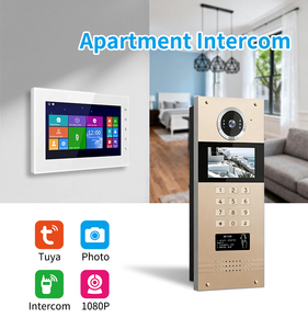 Sistema de Videoportero <span class=keywords><strong>para</strong></span> Múltiples Apartamentos, Monitor Interior HD IPS de 7 Pulgadas, Conjunto de Seguridad <span class=keywords><strong>para</strong></span> el Hogar, Adecuado <span class=keywords><strong>para</strong></span> Apartamentos, Villas y Edificios de Oficinas - Product Image 2