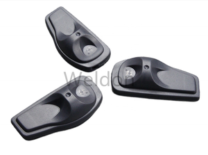 Doble frecuencia UHF RFID + AM 58Khz tipos de alarma de ropa de seguridad Etiqueta negra/almohadilla RFID EAS - Product Image 6