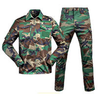 Ensemble Tactique Militaire Smart 728 Camouflage Khaki Bleu Marine Style Américain Ripstop Jungle Désert Rayures Tigre Uniformes de Combat Améliorés