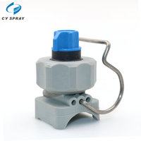 Nouvelle série CY SPRAY 26988 – Buse à boule réglable en plastique, jet plat et cône complet, 1/8-2 pouces, pour pulvérisateur d'irrigation agricole 6
