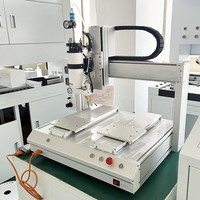 Robot de distribution automatique à trois axes à tête unique pour colle UV / Distributeur de colle automatique CNC 3 axes