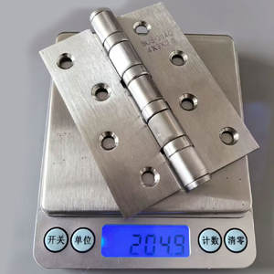 مفصلات أبواب ونوافذ مسطحة من الفولاذ المقاوم للصدأ مقاس 4 بوصات، مخصصة من موردي الأجهزة، بإغلاق ناعم وصامت، بسمك 3 مم - Product Image 6