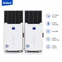 Batería de Almacenamiento de Energía de Respaldo para el Hogar de 10kWh, 51V 200Ah, Apilable, con Monitoreo Inteligente WIFI, para Uso Residencial y Comercial