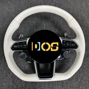 Volant sport personnalisé DOS <span class=keywords><strong>RS</strong></span> pour <span class=keywords><strong>Audi</strong></span> A3 A4 A5 A6 A7 A8 S3 S4 S5 S6 S7 S8 Q3 Q5 Q7 Q8 RS6 RS7 R8, volant en cuir - Product Image 1