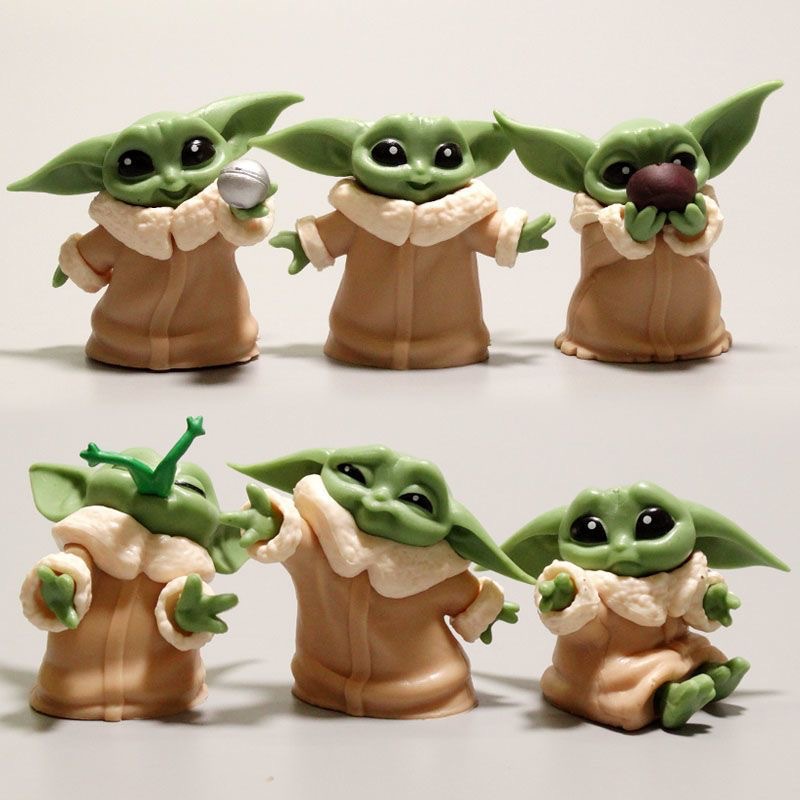 Ensemble de 6 figurines