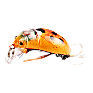 Ventas calientes 3,8 cm 4,1G Escarabajo <span class=keywords><strong>de</strong></span> pesca flotante Cicada Topwater Bug Insecto Cebo Minnow Señuelo - Product Image 6