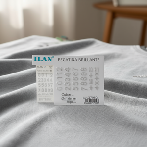 Adesivi Numerici Luminosi Ilan 16mm 30pz Colore 1 Accessori per Abbigliamento - Product Image 3