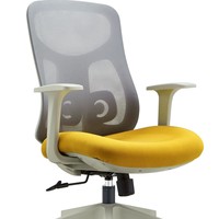 Chaise de bureau ergonomique en maille de conception moderne Support lombaire Hauteur réglable Pivotant Bureau d'ordinateur Accoudoirs (OEM/ODM)