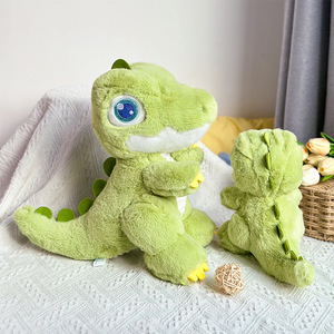 Tyrannosaurus Rex knuffelkussenpop kort pluche materiaal PP-katoenvulling 31-50cm unisex jeugdcadeau - Product Image 3
