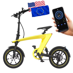 Nuevo Modelo de Bicicleta Plegable de 250W 36V con Llantas Gruesas de 14 Pulgadas, Motor de 250 Vatios, Híbrida Urbana Plegable H1 H1 - Product Image 1