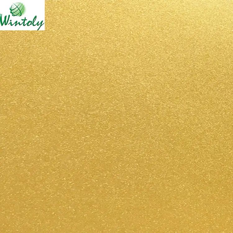 Electrostatic interior or exterior gold spray powder paint