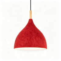 Dôme lumineux acoustique moulé en feutre PET, 100 % fibre de polyester, absorbant le son, décoratif pour plafond, OEM