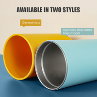 Gobelet isotherme en acier inoxydable de 560 ml, anti-fuite, avec couvercle, tasse de voyage à double paroi, pour boissons chaudes et froides