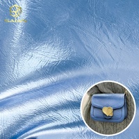 Rouleau de cuir synthétique PU effet vieilli craquelé et froissé, 20 couleurs, pour la fabrication de chaussures, sacs à main, bagages et accessoires de bricolage
