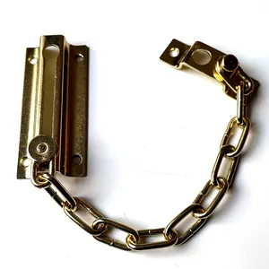 黄铜防护安全儿童门锁额外加强板，用于增强保护挂锁类别