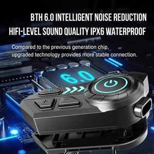 Goedkope motorhelmheadset met lange batterijduur, ruisonderdrukking en spraakassistent - Product Image 2