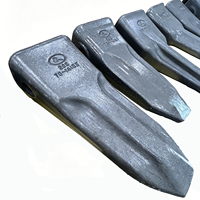 Gigi Bucket OEM Ringan 208-70-14152RC Cocok untuk Excavator PC400 Suku Cadang Pemindahan Tanah