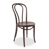 Chaise Thonet en bois courbé de noyer en bois massif pour événement de mariage chaise de salle à manger