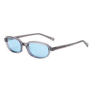 Lunettes de soleil ovales à monture intégrale en écaille de tortue, protection anti-lumière bleue, unisexe, pour adultes, protection solaire, style léger - Product Image 4