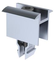 YUENS - Serre-câbles solaires réglables en aluminium AL6005-T5 de 30-40 mm pour fixation intermédiaire/finale |   Supports de montage photovoltaïque pour toiture anodisés |   Durée de vie de 25 ans